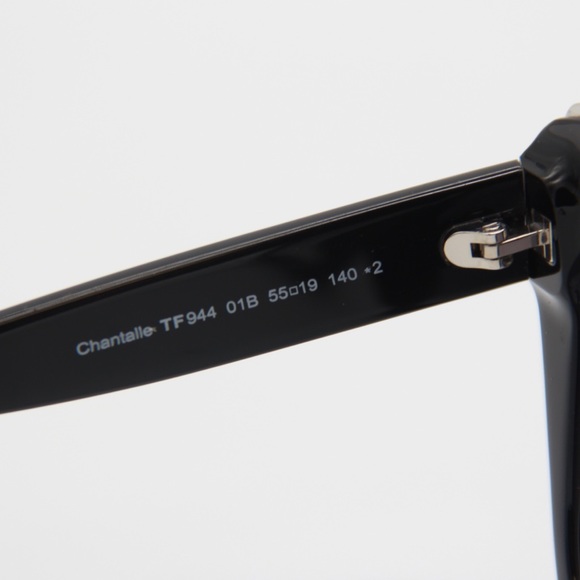 NEW TOM FORD CHANTALLE WOMEN SUNGLASSES TOM FORD TF944 01B EYEWEAR FT0944/S - Picture 12 of 13